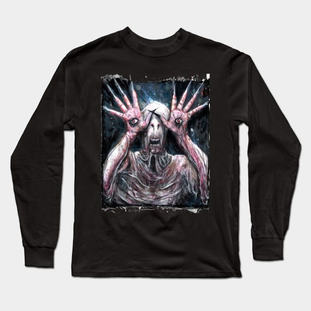 Creeper Man Long Sleeve T-Shirt by Gus Fink studios